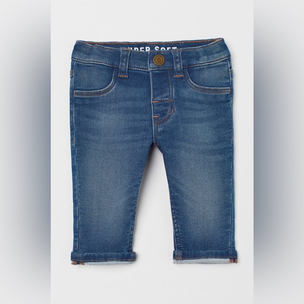 🔴H&M Super Soft Blue Kids Jeans